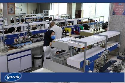 توانمندی های تجهیزاتی آزمایشگاه آکرودیته لابراتوارهای رازک